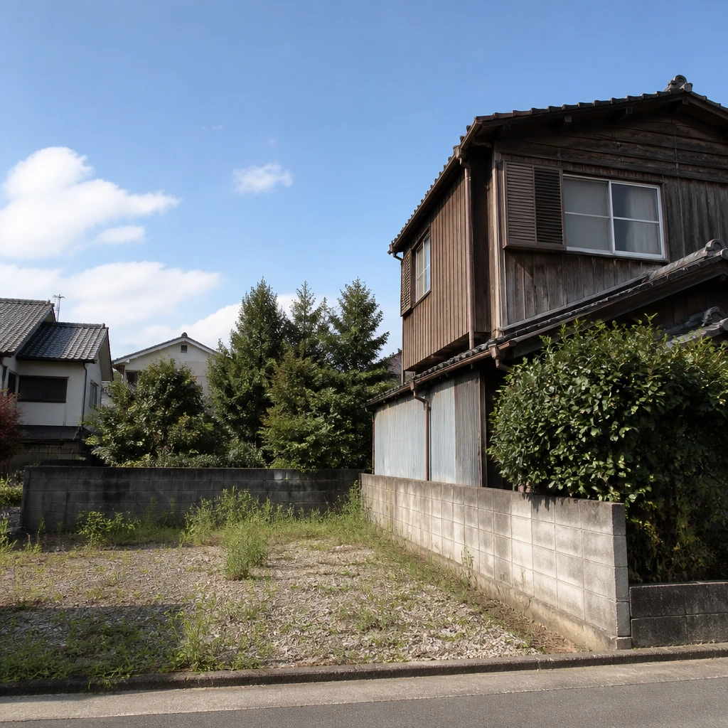 古い戸建を解体するか建物付きのまま売るかを判断する